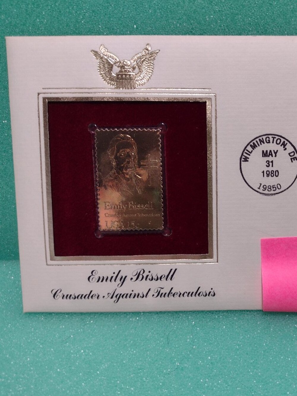 22 kt Golden Replicas of United States Stamps 1980 - Picture 14 of 16